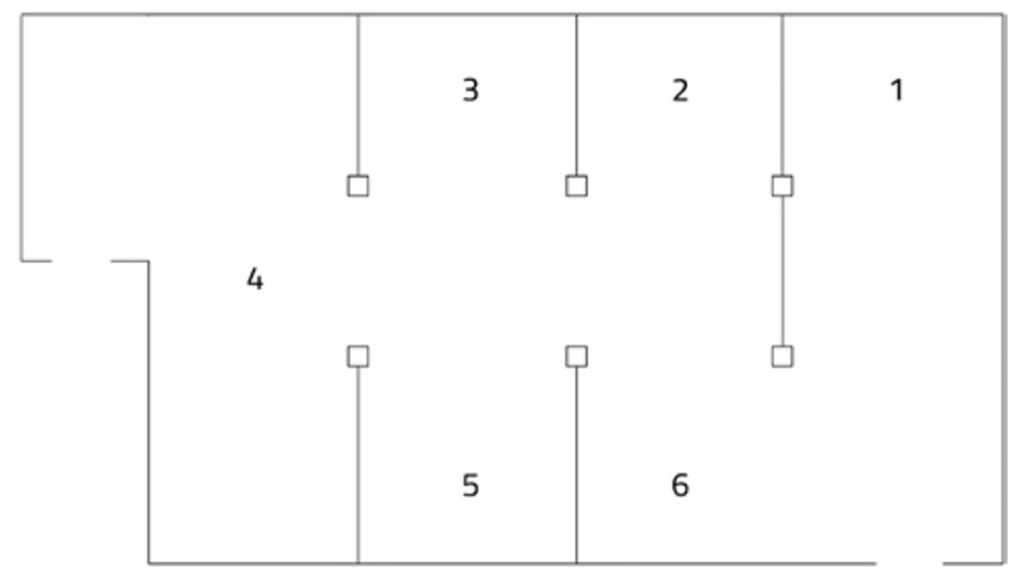 Sala wystawowa numer 2 - plenery koszalińskie w Osiekach